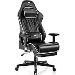 GXTRACE Gaming Chair w/Footrest and Lumbar Support @ $130.49