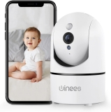 Baby Monitor, WINEES 1080P Indoor Camera with Audio and Night Vision