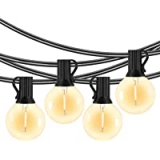 VMANOO Outdoor String Lights 49Ft 24 G40 LED Bulbs