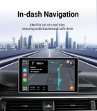 2 in 1 Mini Wireless Carplay Adapter and Android Auto Wireless Adapter, Seamless Connection CarPlay…