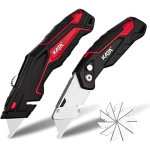 KATA 2-Pack Heavy Duty Utility Knife w/10-Pcs SK5 Sharp Blades @ $4.99