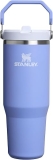 Stanley IceFlow 2.0 Flip Straw Tumbler with Handle 30 oz | Twist On Lid and Flip Up Straw | Leak Resistant Water Bottle | Insulated Stainless Steel | BPA-Free | Hydrangea – (color: Hydrangea, size: 30 Ounces) @ $17.5