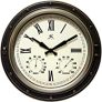 Infinity Instruments The Forecaster Clock (Bronze) @ $22.09