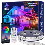 Aulimhti 60Ft Outdoor Waterproof LED Strip Lights @ $20.00