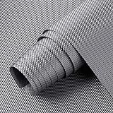 HooTown Shelf Liners Kitchen Cabinet Drawer Mats 11.8 Inch Wide x 59 inches Long, Non Adhesive EVA Plastic Washable Waterproof Pads for Refrigerator, Freezer, Fridge, Pantry Closet, Cupboard, Gray @ $2.80