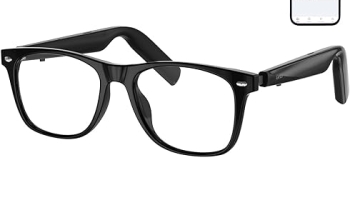 GetD AI Glasses for Men & Women, Smart Glasses Powered by ChatGPT, AI Real-time Translation with 145 Languages, 11H Music Play, Bluetooth Glasses with Photochromic Lens for Daily Use, Travel @ $29.99