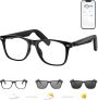 GetD AI Glasses for Men & Women, Smart Glasses Powered by ChatGPT, AI Real-time Translation with 145 Languages, 11H Music Play, Bluetooth Glasses with Photochromic Lens for Daily Use, Travel @ $29.99