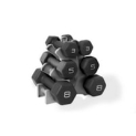CAP Barbell 32 lb Neoprene Dumbbell Set with Rack @ $29.99
