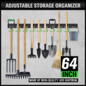 Garden Tools 64-Inch Adjustable Storage System $16.79 (Reg. $24.99) –  @ $16.79