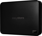 WD – Easystore 4TB External USB 3.0 Portable Hard Drive – Black