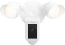 Ring – Floodlight Cam Plus Outdoor Wired 1080p Surveillance Camera – White @ $139.99