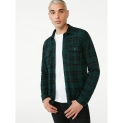 Free Assembly Men’s Knit Flannel Shirt (various sizes & colors) @ $9.99