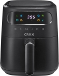 CRUX – 3-qt. Digital Air Fryer Kit with TurboCrisp – Black