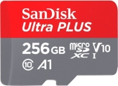 SanDisk – Ultra PLUS 256GB microSDXC UHS-I Memory Card