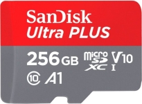 SanDisk – Ultra PLUS 256GB microSDXC UHS-I Memory Card