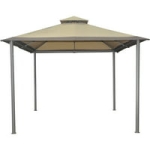 Mainstays Savvi 10 x 10 feet Outdoor Gazebo (Beige) @ $87.00