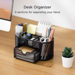 FURNINXS Mesh Desk Organizer @ $10.99