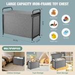 HOUSE AGAIN Kids Toy Box With Lid @ $19