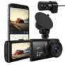 JQVV 4K/2.5K Front & 1080P Rear Dash Cam with WiFi, GPS, Night Vision, Parking Mode, Supports up to 256GB Storage @ $45.99