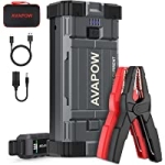AVAPOW 12V Car Battery Jump Starter 3000A Peak @ $51.03