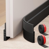 Hojoy 2 Pack Under Door Draft Stopper, Adjustable Door Sweep Anti-Collision Strong Adhesive Weather Stripping Tape Soundproof Draught Stoppers 2
