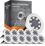 INCX 4.6 inch Solar Lights Outdoor Waterproof @ $16.19