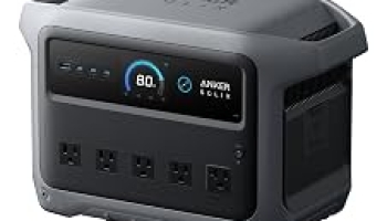 Anker SOLIX C1000 Gen 2 Portable Power Station @ $399.99