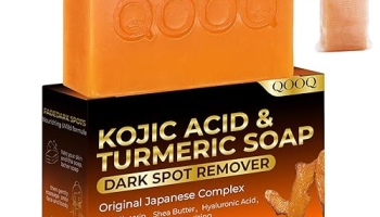 QOOQ Turmeric Kojic Acid Soap for Dark Spot Remover @ $2.79