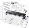 Rongta Portable Printer Wireless for Travel, Inkless Thermal Printers for 8.5