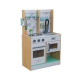 KidKraft Let’s Cook Wooden Play Kitchen with 1 Piece Accessory Play Set (Natural) @ $44.76