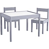 3-Piece Baby Relax Hunter Kiddy Table and Chair Set (Gray) @ $39.00