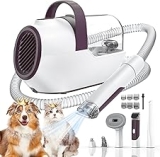 Ozumek Dog Grooming Vacuum, Dog Grooming Kit with Pet Clipper Nail Grinder, 6 Pet Grooming Tools (Caramel)Ozumek Dog Grooming Vacuum, Dog Grooming Ki… @ $79.99