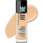 Maybelline Fit Me Matte + Poreless Liquid Oil-Free Foundation Makeup, Warm Nude, 1 Count (Packaging May Vary) @ $3.58