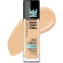 Maybelline Fit Me Matte + Poreless Liquid Oil-Free Foundation Makeup, Warm Nude, 1 Count (Packaging May Vary) @ $3.58