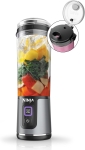 Ninja BC151BK Blast Portable Blender, Cordless, 18oz. Vessel, Personal Blender-for Shakes &…