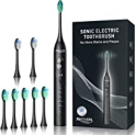 BAOVERI Sonic Electric Toothbrush with 8 Brush Heads @ $19.99