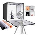 NEEWER Photo Studio Light Box 20×20-inch w/80 LED Lights @ $59.80