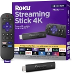 Roku Streaming Stick 4K | Portable Roku Streaming Device 4K/HDR/Dolby Vision, Roku Voice Remote,…