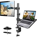 HUANUO Monitor and Laptop Mount with Tray for 13- 27-in @ $23.99