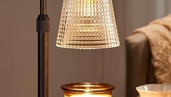 Innqoo Candle Warmer Lamp with Timer, Dimmable Candle Warmer for Jar Candles, Height Adjustable Wax Melts Warmer, Birthday Gifts for Women Mom, House Warming Gifts New Home Decor @ $10.39