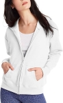 Hanes, Ecosmart Fleece Full Hoodie, Zip-up Hooded Sweatshirt for Women @ $7.98