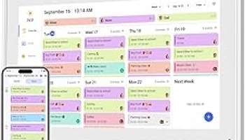 Canupdog 15.6 Inch Digital Calendar, Electronic Planner & Chore Chart with 1920x1080P IPS Touchscreen, Task Rewards System, Interactive Display for Family Schedules, Christmas Gifts for Women MomCanupdog 15.6 Inch Digital Calendar, Electronic Plann… @ $179.99