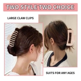 8-Pack Large Hair Claw Clips $9.99 (Reg. $15) – $1.24/4.3-Inch Clip, 2 Styles, 4 Neutral Colors @ $9.99