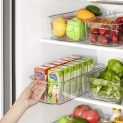 8-Pieces BPA Free Refrigerator Organizer Plastic Bins $20.99 After Coupon (Reg. $30.68) – $2.62/12.5″ Long Bins +  @ $20.99