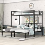 UBGO Triple Twin Bunk Bed @ $329.88
