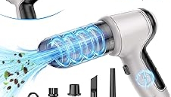 IHE Car Vacuum Cleaner, 15000Pa Handheld Cordless Rechargeable Wet & Dry Vacuum, 120W High Power for Car, Pet, Home, Office Cleaning, Washable HEPA Filter, Multi-NozzlesIHE Car Vacuum Cleaner, 15000Pa Handheld Cordle… @ $26.99