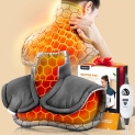 Graphene-Infused 1Min Fast Heating Pad, Deeper Pain Relief Weighted Heating Pads for Neck and…