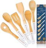 Bamboo Kitchen Utensils Wooden Spoons for Cooking