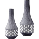 Signature Design by Ashley Dornitilla 2 Piece Bottle Neck Vase Set @ $49.99