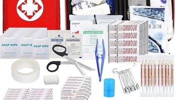 Car First Aid Kits 275Pcs Survival Gear Home Travel Size Small Emergency Kit Tactical Hiking EVA Camping Essentials Backpack Sports Office Boat Urgent Accident @ $9.99